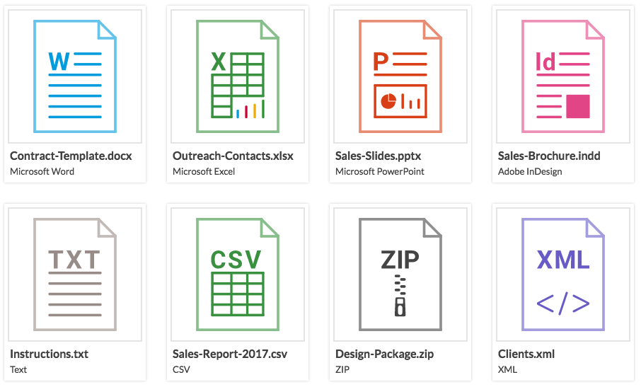 What file types are supported? Libris Support Center
